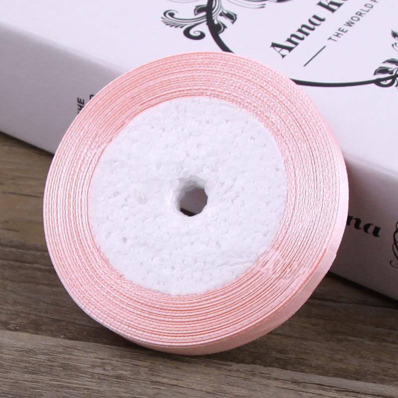 Panglică împletită din satin auriu de 1 cm, bandă de pânză de mătase de 10 mm pentru ambalaje de Crăciun și împachetarea cadourilor