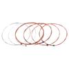 Orphee TX620 P Acoustic Folk Guitar Steel Strings 6pcs Full Set Replacement (.010 .047) High carbon Steel Core Copper