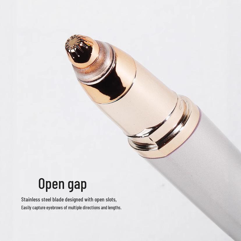 Women's Electric Eyebrow Trimmer and Shaver for Hair Removal and Beauty