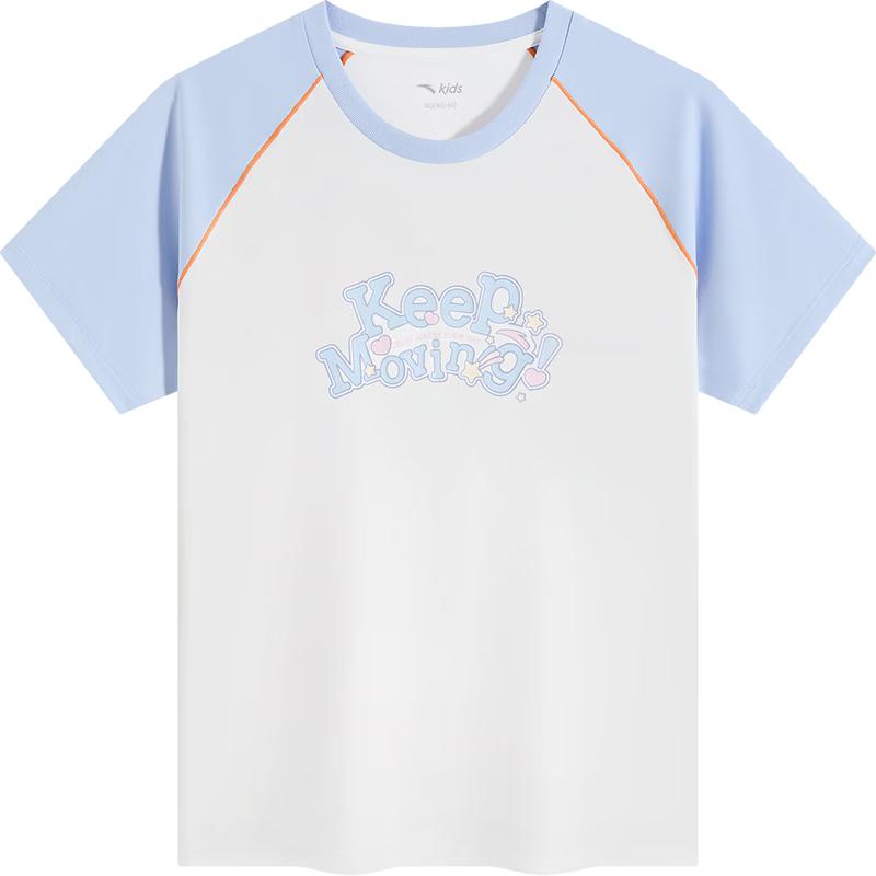 

Anta Kids Girls Short Sleeve Training T-Shirt A62627102 110