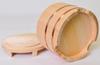 Kiso Crafts Kiso Sawara Nosebitsu 21cm with Scoop Lettering Beige (5 Cups)