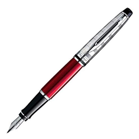 

Перьевая ручка WATERMAN Expert 2019 Deluxe Dark Red F Fine Point