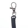 Telescopic Plastic Spring Elastic Rope Safety Gear Tool Mountaineering Camping Key Chain