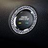 Sparkling Automotive Ignitions Switches Decors Elastic Clip On Designs Decorative Suitable for Most Vehicles