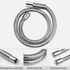 COOLWEST 38 Inch Flexible Stainless Steel Hose Replacement Kit for All Brand Commercial Pre-Rinse Kitchen Sink Faucet (96CM 38")