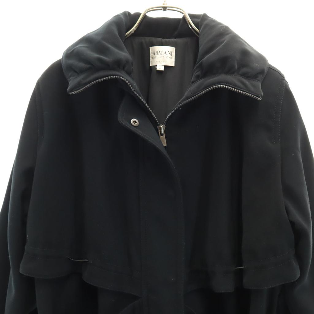 Armani Made In Italy Zip Jacket 38 Black Women Used