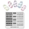 kads Nagel Stamping Platte Mode 020 Schönheit Nagelkunst Stempel Vorlage DIY Bild Vorlage Maniküre Stamping Platte Schablonen Werkzeuge