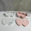 Vassoio Contenitore Gioielli a Forma di Cuore Stampi in Gesso Scatola Contenitore a Griglia Amore Stampo in Silicone San Valentino Stampo per Dolci da Cucina Cioccolato
