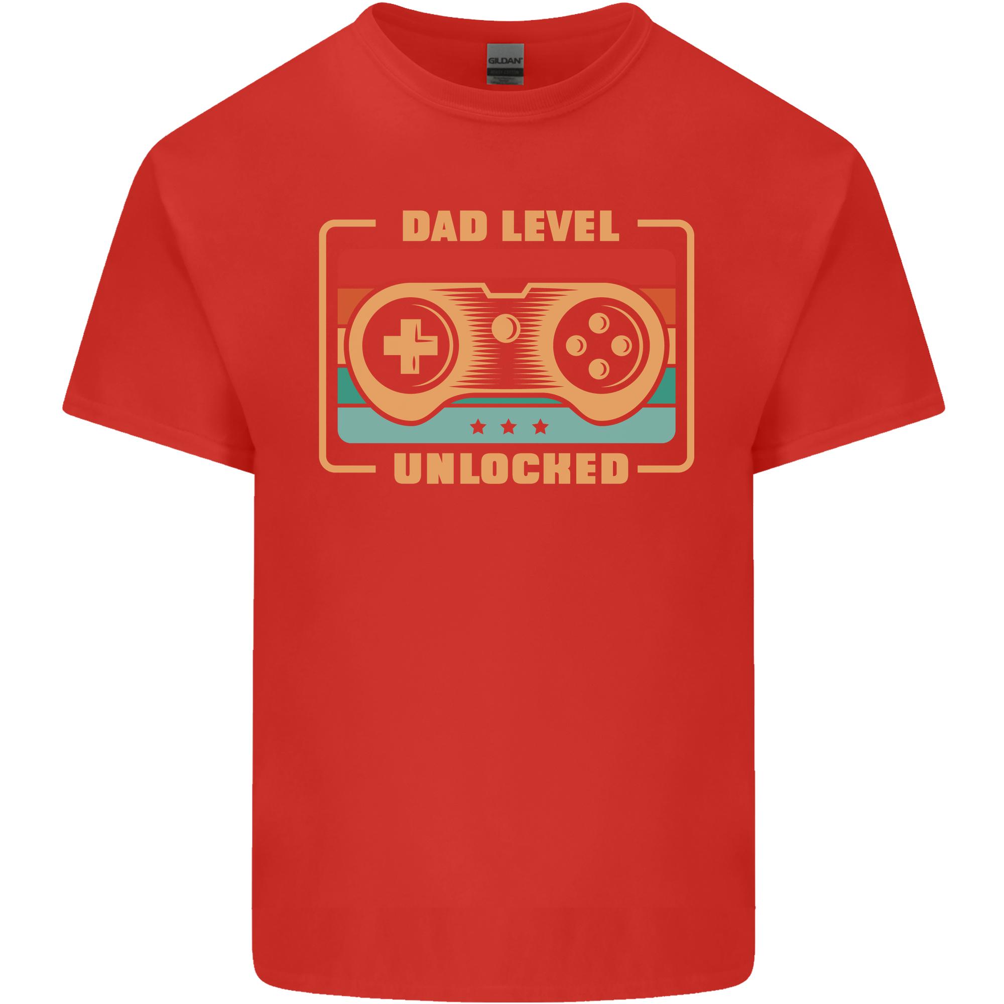New Dad Father Gaming Gamer Baby Unisexs Light Cotton TShirt S
