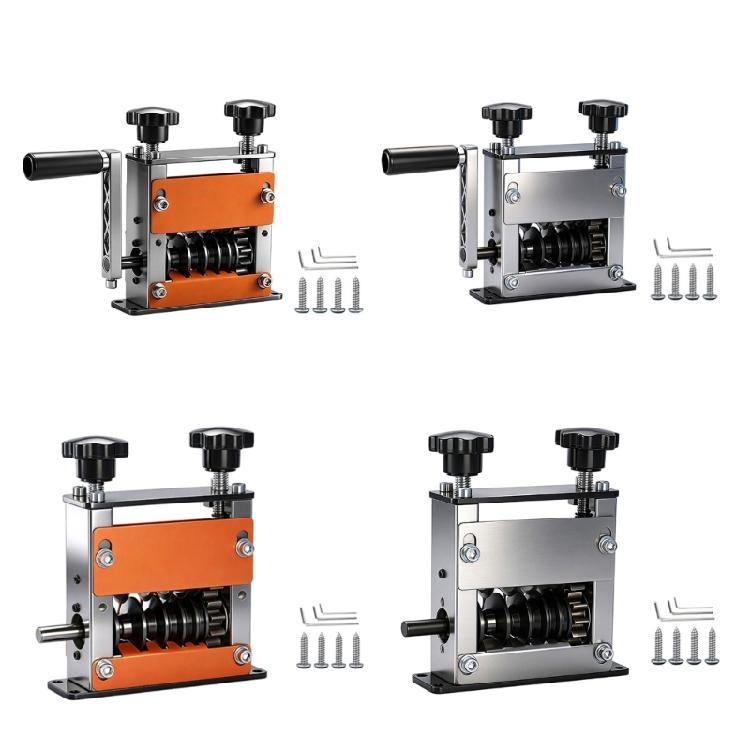 Drahtabisoliermaschine mit 6 Kanälen & 5 Klingen Tragbarer Aluminiumrahmen Drahtabisoler für Bohrerstrom oder Handkurbel