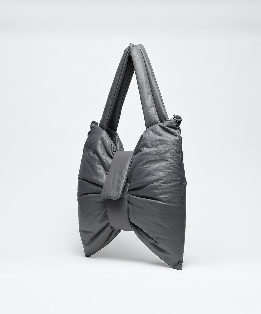 Limelike Dewey Ribbon Bag_Gray