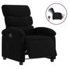 VidaXL Electric Recliner Black Fabric, Electric Chair for Elderly People, Recliner Chair, Armchair, 3203956