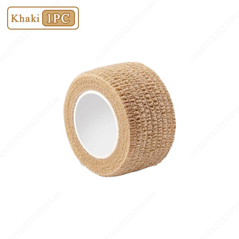 

1/5/10/30/50 шт. Самоклеящийся бинт Гибкая эластичная спортивная лента для растяжений и отеков Бинт для защиты пальцев 2.5CMx2M