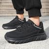 Storlek 48 Herrskor Plattformssneakers Herr Tjockbottnade Fritidsskor för Herr Dämpande Sneakers Vattentäta Promenadskor i Läder