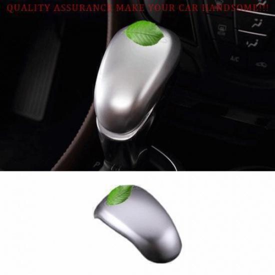 For Buick Envision 2016-2020 Matte Silver Center Console Gear Shift Knob Trim