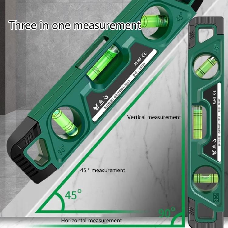 Horizontals Ruler 9inch Magnetic Torpedoes Level Spirits Level Tool Measure Tool