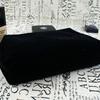Large Capacity Youth Makeup Travel Clutch - Black Embroidered Handbag Pouch