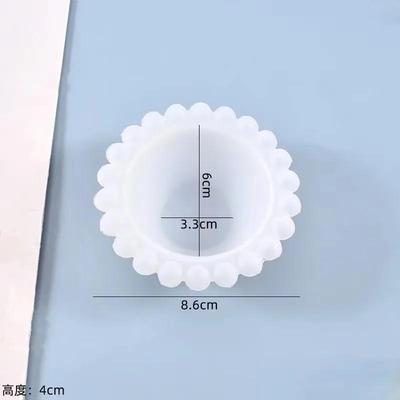Stampo Fatto a Mano Stampo in Silicone per Accessori di Resina Artistica Stampi Semplici Fatti a Mano Stampo per Resina Specchio in Silicone Cristallo Epoxy Piatto in Pizzo