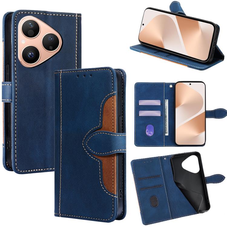 Skin Feel Magnetic Buckle Leather Phone Case