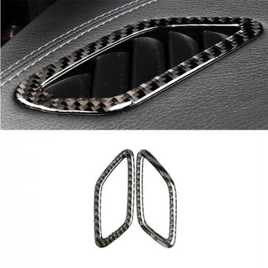 Carbon Fiber Dashboard Outlet Cover For Mercedes Benz A Class CLA 2014-2018