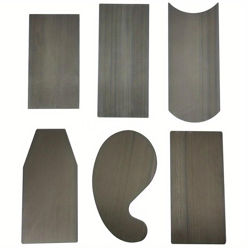 

Премиальный набор деревянных циклевок: Утолщенный закаленный скребок для шкафа для гладкой зачистки древесины и столярных работ 6pc Woodworking Card