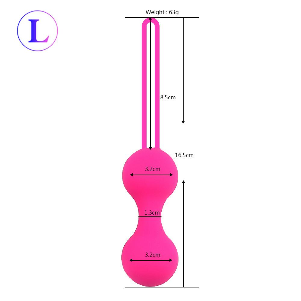 Metal Contraction Balls Butt Plug Female Reduction Couples Vaginal Shrink Yin Ball Sex Toys For