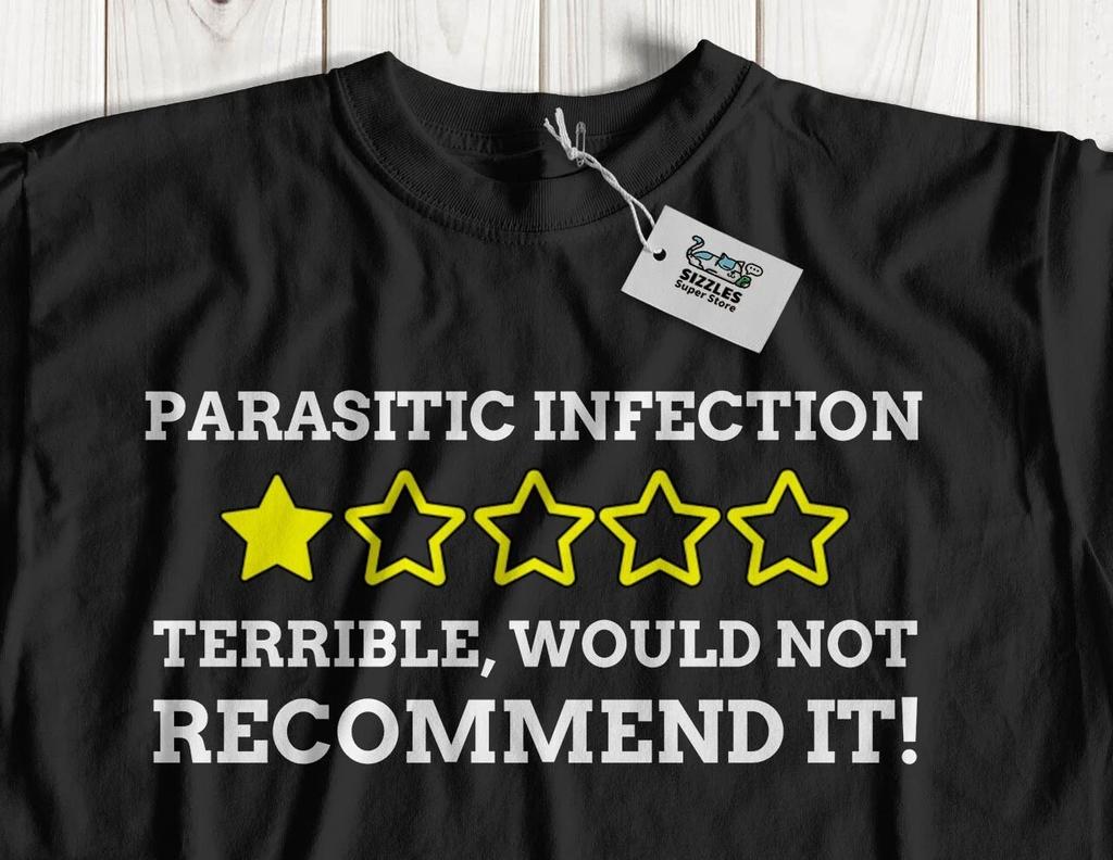 Unisex Funny Parasitic Infection T-Shirt Parasite Gifts