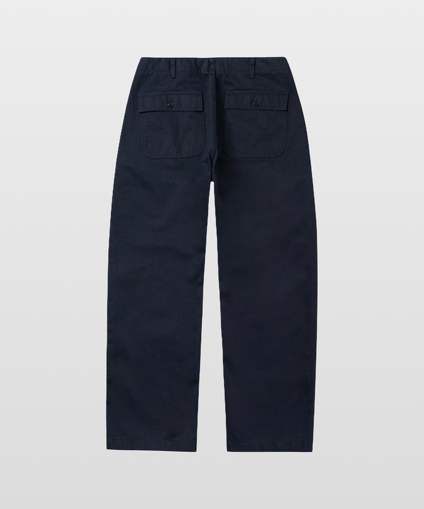 MANNERGRAM 1950 Classic Roadside Fatigue Pants Navy