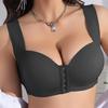 Sutiã Feminino com Fecho Frontal e Alças Largas Tamanho Plus M-XXL