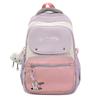 Color Block Student Schoolbag Women's Large Capacity Backpack