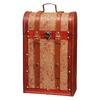 Antique Styles Sturdy Wood Wine Bottle Box for Elegant Gift Presentation and Storage in Weddings or Anniversaries