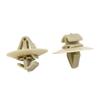Gray Car Clips Plastic Door For Renault Trafic Master