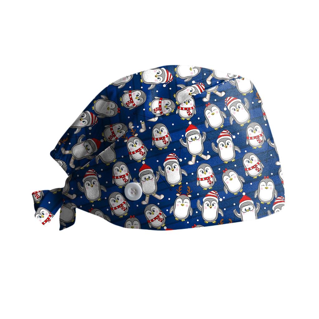 Hantrom Nurse Hat,Baseball Cap,Scrub Cap With Buttons Bouffant Print Hat With Sweatband For Womens And Mens,Scrub Caps,Surgical Caps,Hats For Men,White - View #9