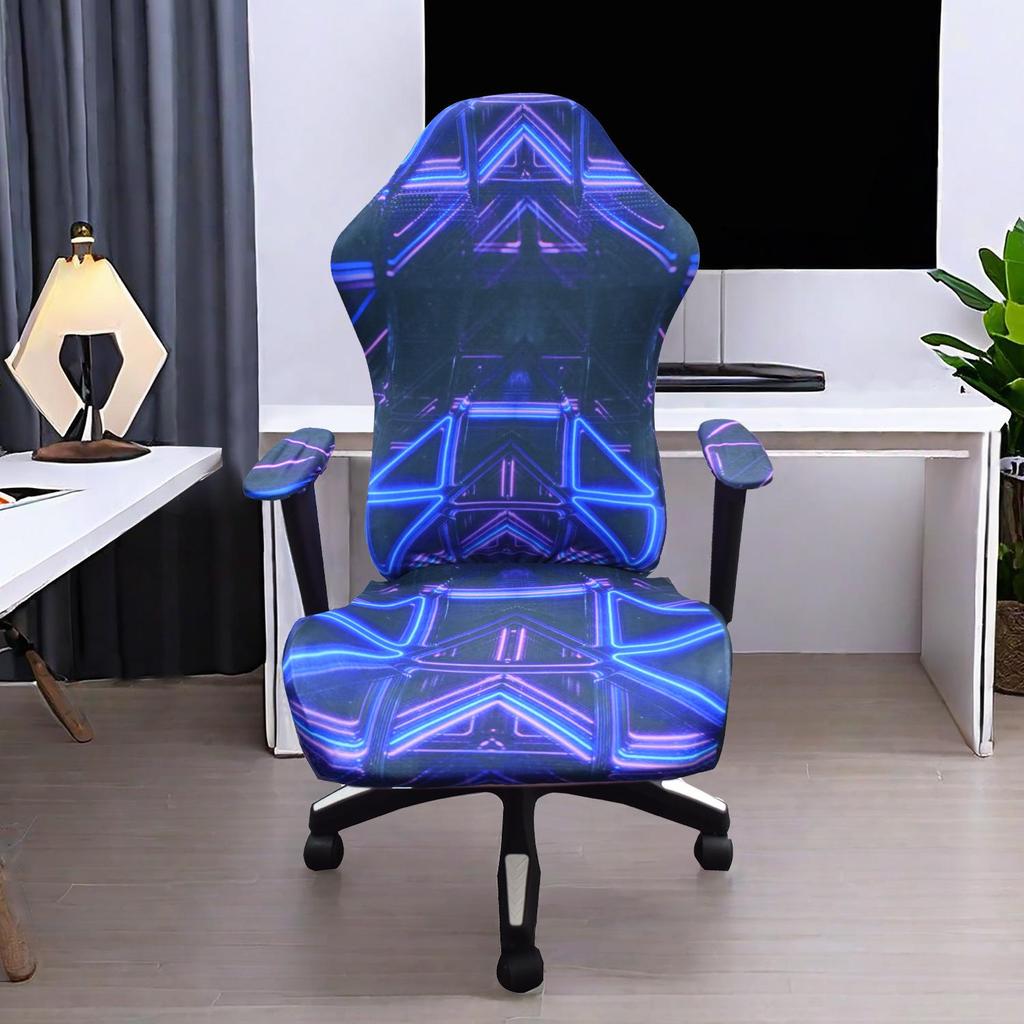 Universeller Elastischer E-Sport-Stuhlbezug - 2024 Punk-Stil für Drehstühle