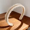 Woven Hair Accessory Sturdy Wedding Hair Accessory Gold Wire Hairband Exquisite Bridal Pearl Headband For Daily Commutes Bridal