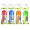Colorful Portable Bamboo Salt Travel Toothbrush Set