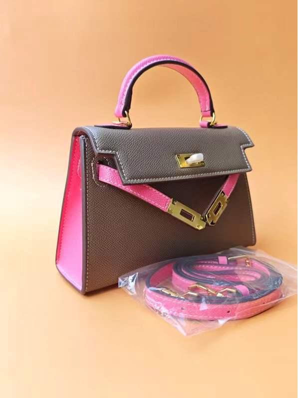 Γυναικεία Εμβληματική Τσάντα Tote Color-Block Φθινόπωρο/Χειμώνας 2025