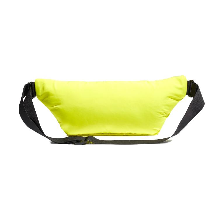 New Adidas Polyester Crossbody Bags Fanny Pack Regular Women's Neon Yellow GM4550