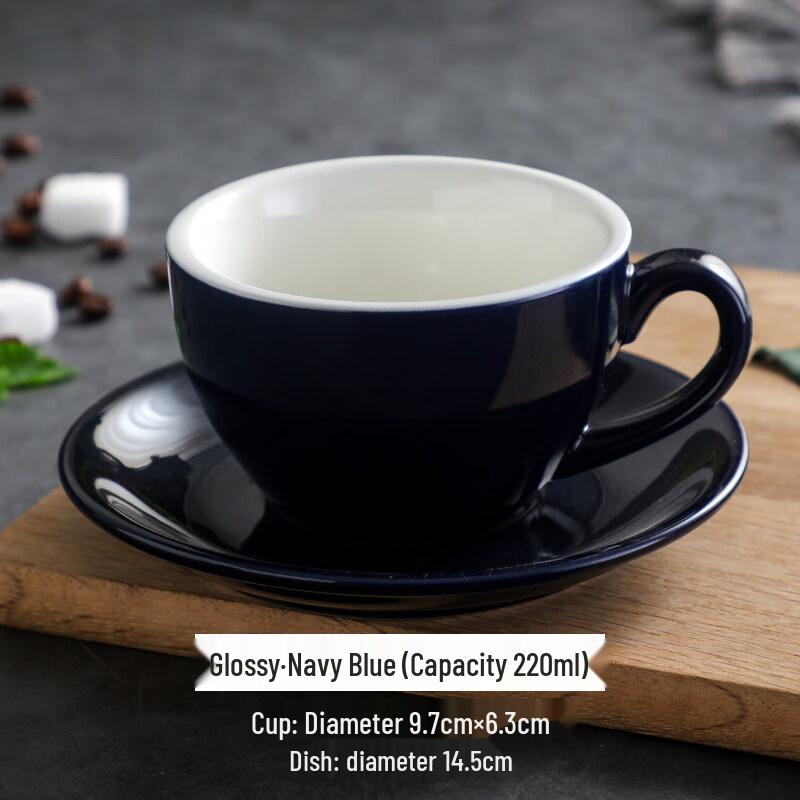 Nufeng Ceramic Cappuccino & Latte Coffee Cup Set