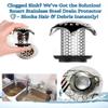 Sturdy Construction Stainless Steel Drain Filter Bathroom Basin Sink Plug  For Kitchen