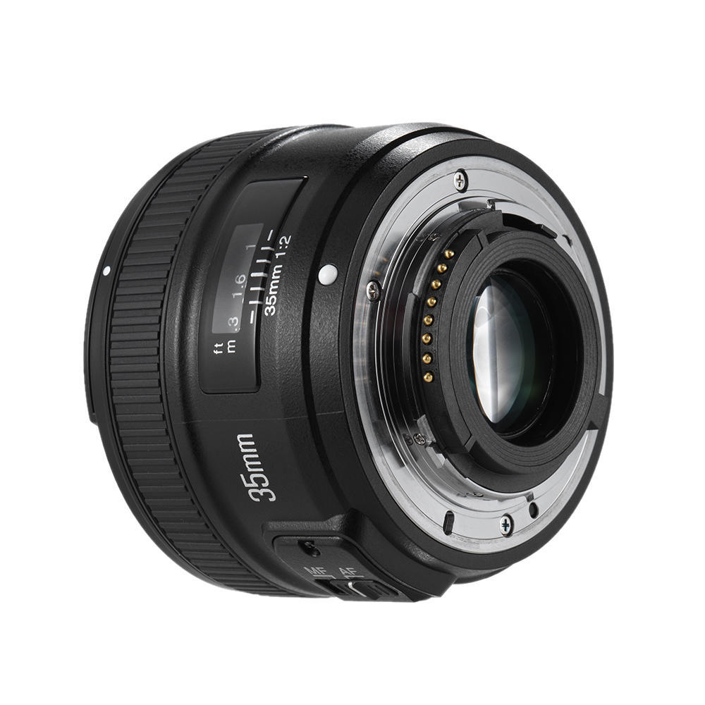 YONGNUO YN35mm F2N F2.0 Wide-Angle AF/MF Fixed Focus Lens F Mount for Nikon D7200 D7100 D7000 D5300