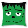 Halloween Party Decoration Pillowcase Funny Expression Pattern Printed Pillowcase Suitable for Living Room Sofa Room Decorations