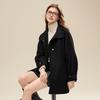 Betu Women's Premium 100% Lamb Wool Winter Coat