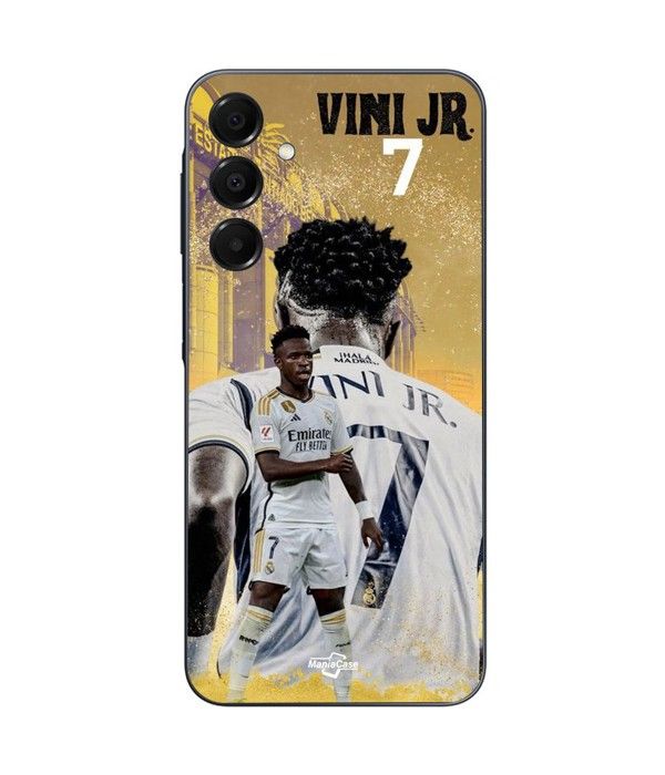 Hülle - Maniacase - Samsung Galaxy A16 - Vinicius JR - Silikon - Flexibel schwarz