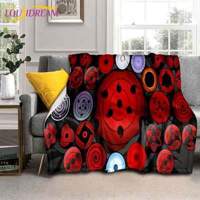 Cartoon Anime Naruto Blanket Couch Quilt Cover Travel Bedding Outlet Throw Blanket Flannel Blanket Bedspread