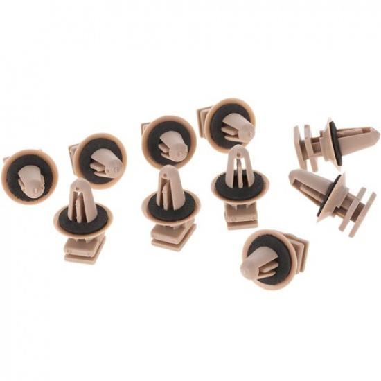 10Pcs Car Interior Sill Door Entrance Trim Clips For BMW E81 E82 E87 F20 F21 F22