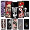 Hard Pink Purple Skull Phone Case For OnePlus 15 13 12 11 10 Pro 13T 13R 12R 9 8T 8 7 7T 9R Nord 2T CE 2 3 4 5G Soft Cover