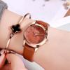 Fashion Glitter Dopamine Women'S Watch Niche High-End Quartz Watch Women'S Waterproof Belt Watch