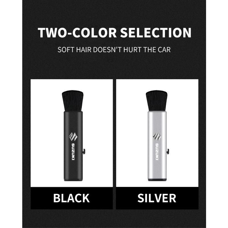 Car Detail Cleaning Retractable Soft Wool Brushes Car Goods for Suzuki DZire IGNIS Grand Swift Jimny Vitara Baleno SX4 GW250 Splash Swace