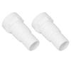 2pcs Pool Pump Hose Adapter 1‑1/2inch Male Thread Plastic Pool Filter Hose Adapter for Replacement